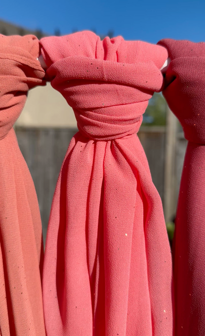 Glitter Chiffon Hijab