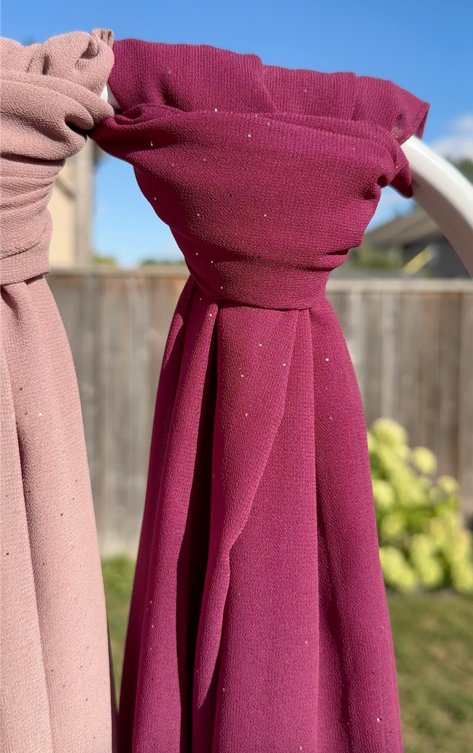 Glitter Chiffon Hijab