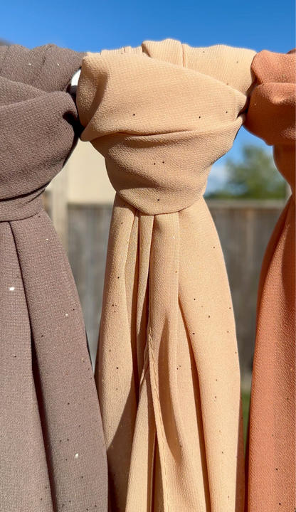 Glitter Chiffon Hijab