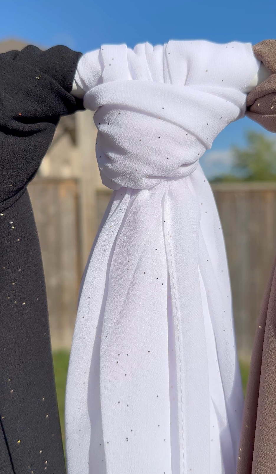 Glitter Chiffon Hijab