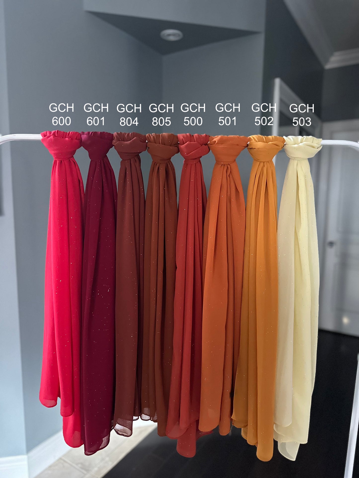 Glitter Chiffon Hijab